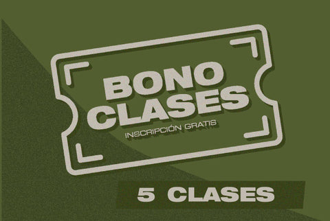 Bono de 5 Clases Crossfit